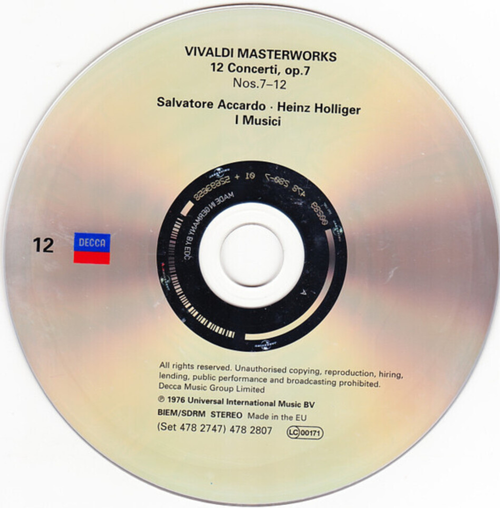 Сборник / Vivaldi Masterworks: Complete Concertos & Sonatas Opp.1-12 - Gloria - Stabat Mater - Nisi Dominus - Cantatas (28CD)