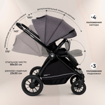 Коляска 2в1 Sweet Baby Rubikid Grey
