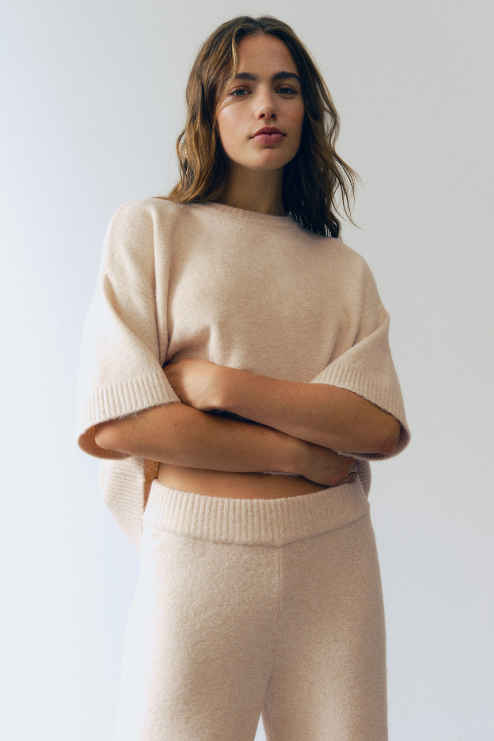 Трикотажная футболка — короткие рукава, оверсайз - H&M