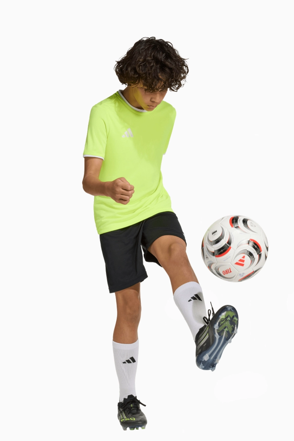 Футболка adidas Entrada 26 Junior - зеленый