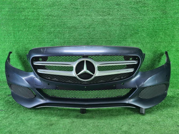 Бампер передний Mercedes C W205 (14-18) (В сборе)
