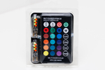 W5W 18Led RGB 1W 12V Стробоскоп с пультом ДУ