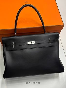 Дорожная сумка чёрная от Hermès BP5-092499