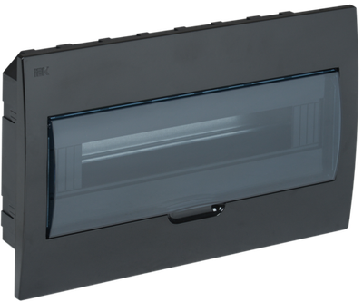 KREPTA 3 Корпус пластиковый ЩРВ-П-18 IP41 черный IEK