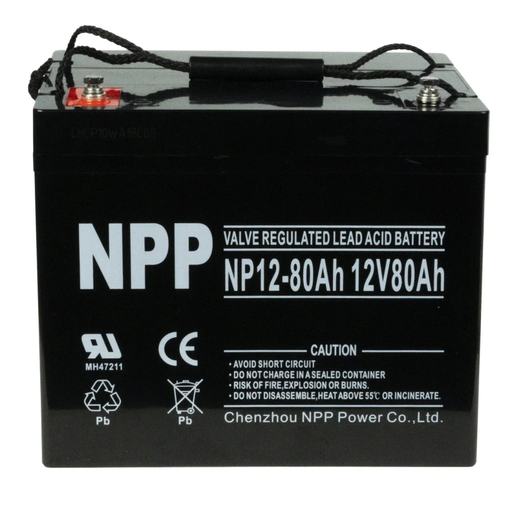 NPP NP12-80 12V80Ah