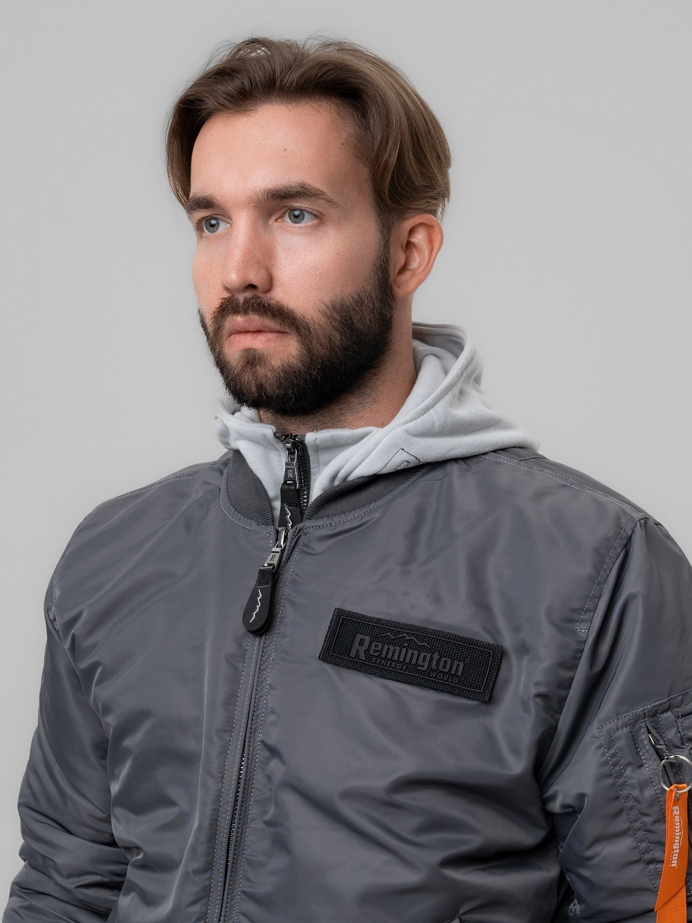 Куртка Бомбер Remington Wenham Gray р. L