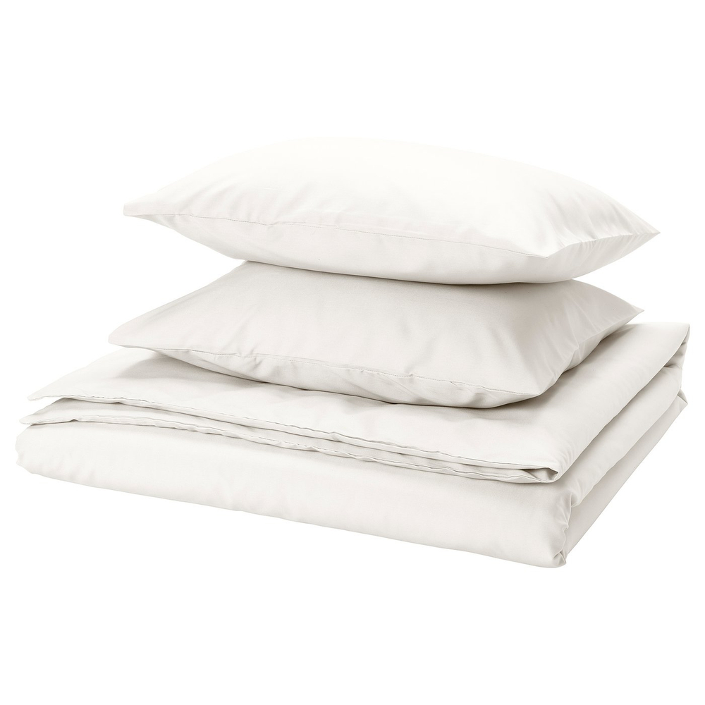 IKEA PILTANDVINGE  (ИКЕА ПИЛТАНДВИНГЕ)  -  Пододеяльник и 2 наволочки - белый 200x200/50x60 см