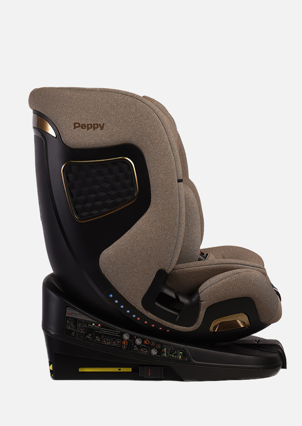 Peppy Автокресло Genius 0-36 I-Size 40-150 см Brownie