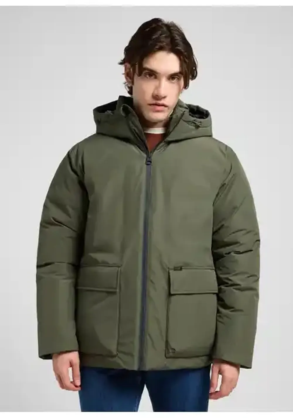 Куртка HOODED SHORT PUFFER 112370434