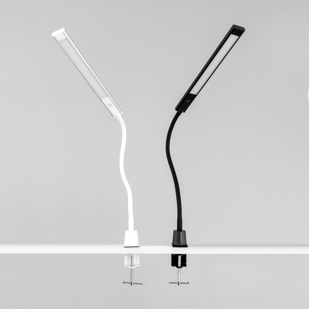 Citilux Рио CL803090N Настольная лампа гибкая на струбцине Белая