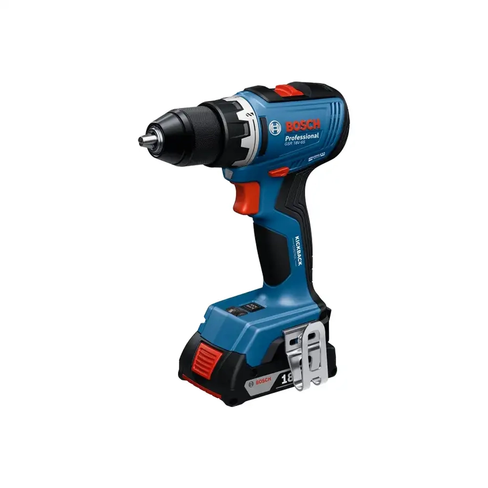 Аккумуляторная дрель-шуруповёрт GSR 18V-65 BOSCH 06019N3000