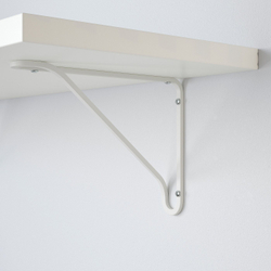 IKEA FÖRLÄGGARE  (ИКЕА ФЁРЛЭГГАРЕ)  -  Кронштейн - белый 18х25 см