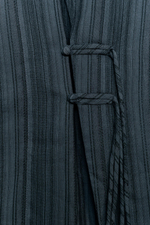 РУБАШКА В ПОЛОСКУ С ЗАСТЕЖКОЙ-КЛЕВАНТ ZW COLLECTION — ZARA
