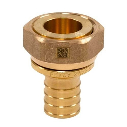 Переходник НГ 25-G3/4" DZR латунь Рехау