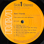 Cleo Laine And John Williams ‎– Best Friends (Япония 1977г.)