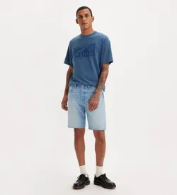 Шорты джинсовые мужские LEVI'S 501®ORIGINAL SHORTS LIGHT INDIGO - WORN IN