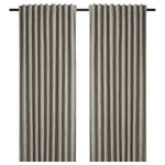 Комплект штор IKEA LAGEROLVON (ЛАГЕРОЛЬВОН), Бежевый, 145x250 см, 2 шт