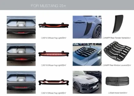 Обвес для Ford Mustang 2024+ Форд Мустанг