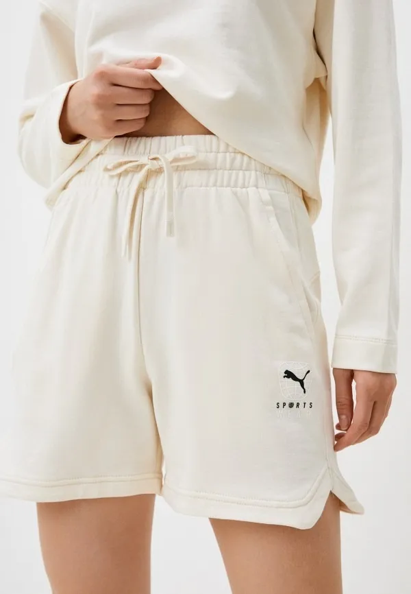Шорты спортивные женские PUMA BETTER SPORTSWEAR High-Waist Shorts 5