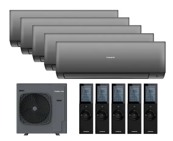 Мульти сплит-система Casarte 5 x CAS25CX1/R3-B / 5U125CM1/R3