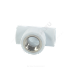 Тройник PP-R комбинированный белый Дн 25х3/4" ВР VALFEX 10127025
