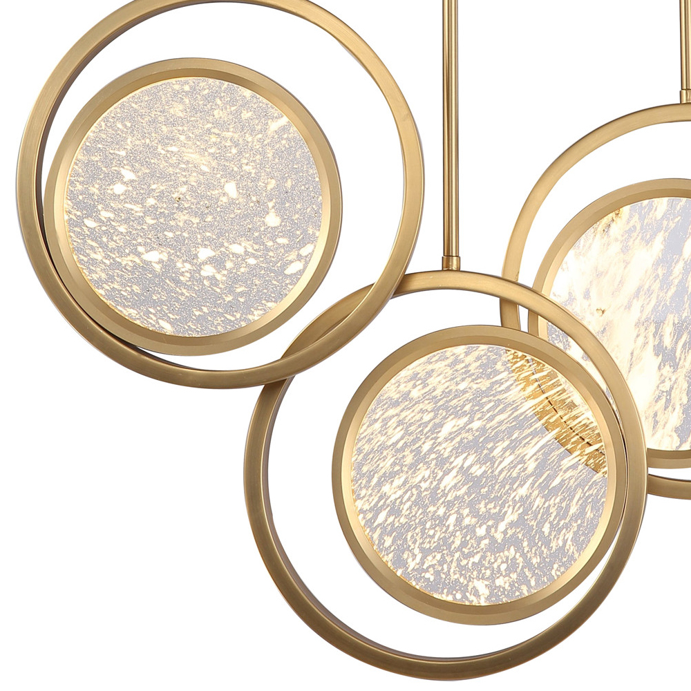 Подвесной светильник Moon Light 3A br.gold