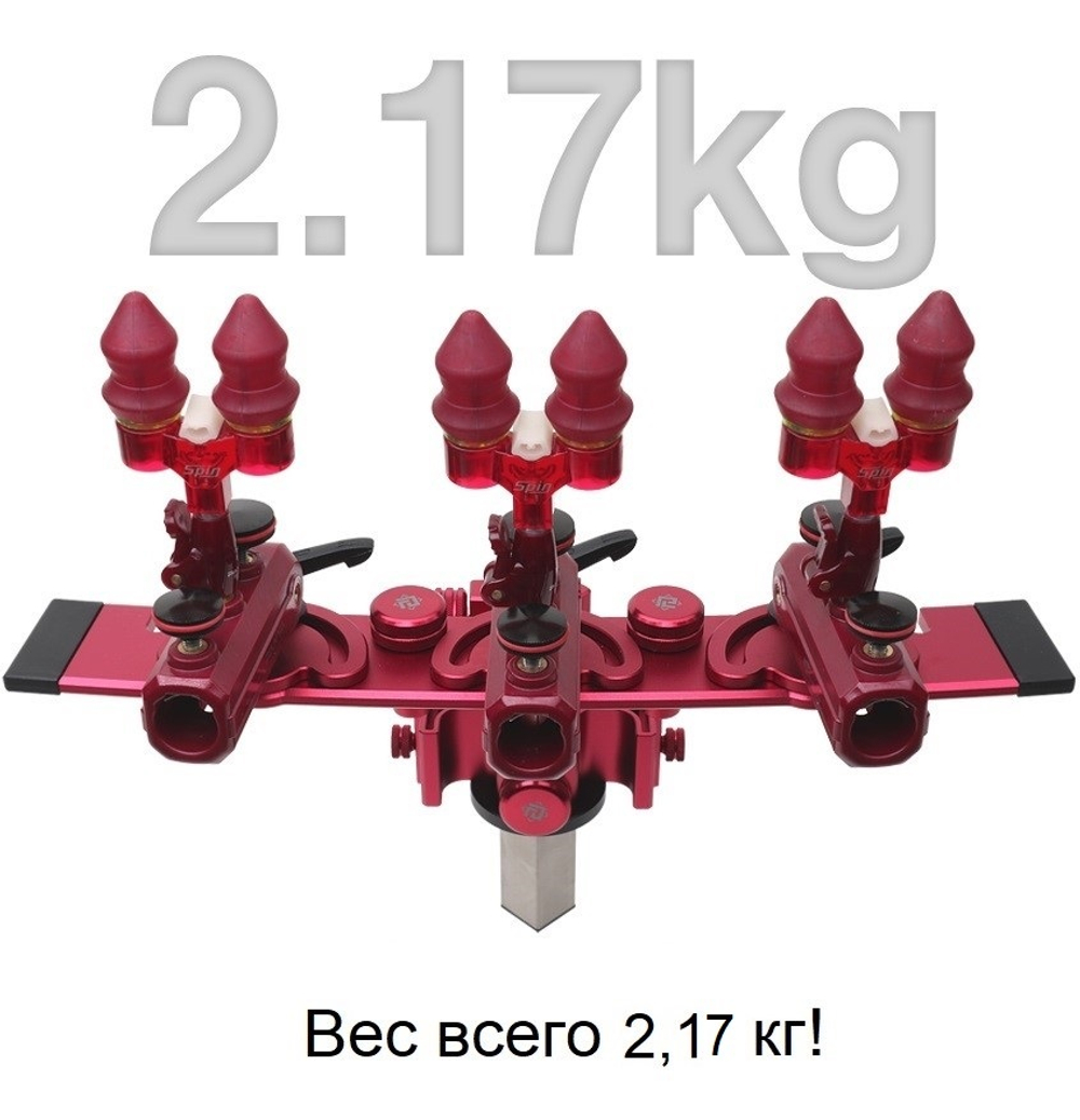 Мультидержатель для 3х удочек ASSEMBLE CANNON 3 (эксклюзивная сумка для перевозки и хранения в комплекте)
