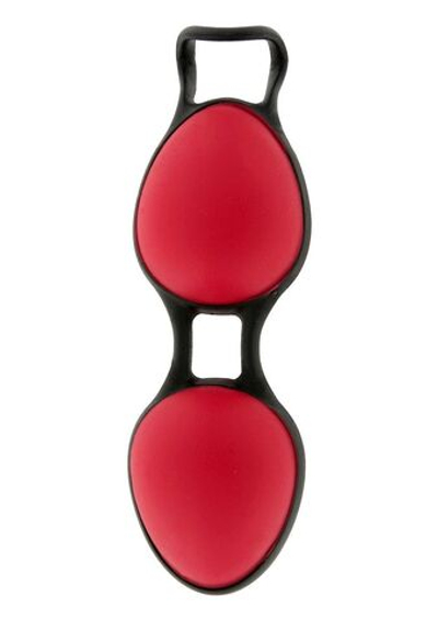 Красные вагинальные шарики Joyballs Secret (Цвет: красный)