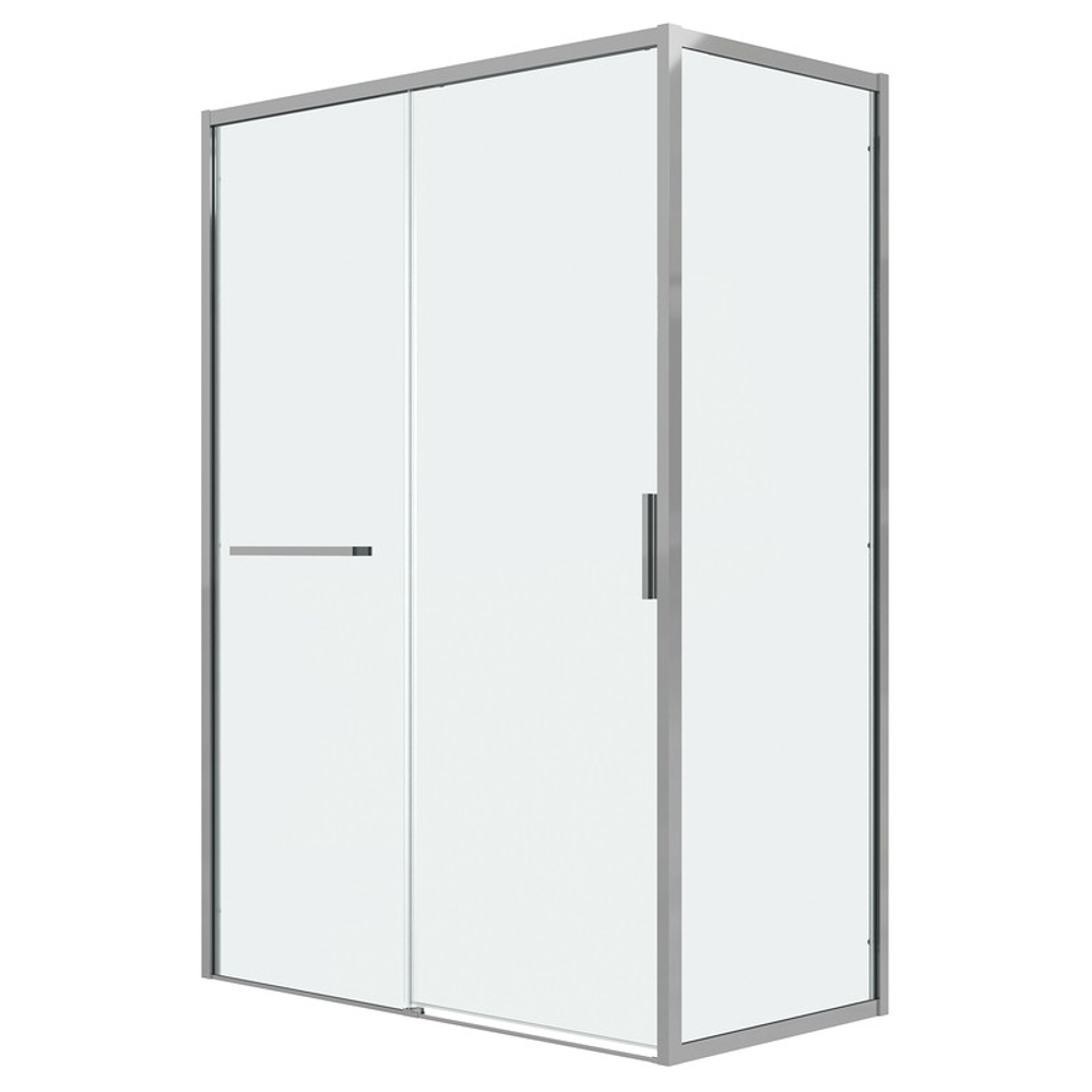 Боковая стенка Grossman Style 200.K33.05.90.10.00 (90х195) хром,стекло прозрачное, 1 место