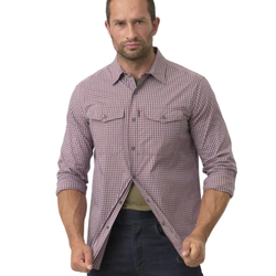 Рубашка Helikon-Tex Covert Concealed Carry Shirt Ozark Blue Plaid (L, Ozark Blue Plaid)