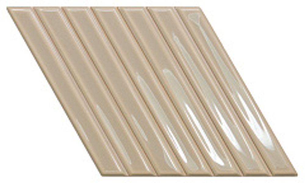 Керамическая плитка для стен WOW SPIKE BARS A Greige Gloss 15x25,9