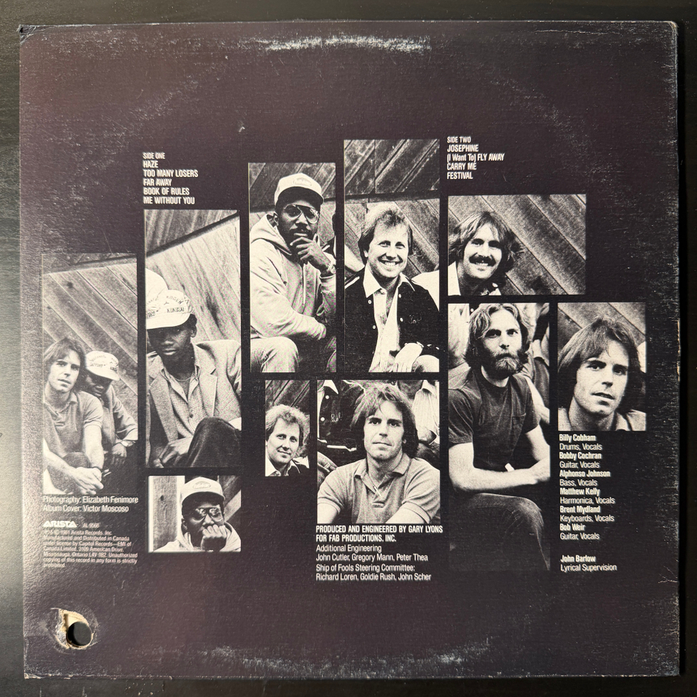 Bobby & The Midnites ‎– Bobby & The Midnites (Канада 1981г.)