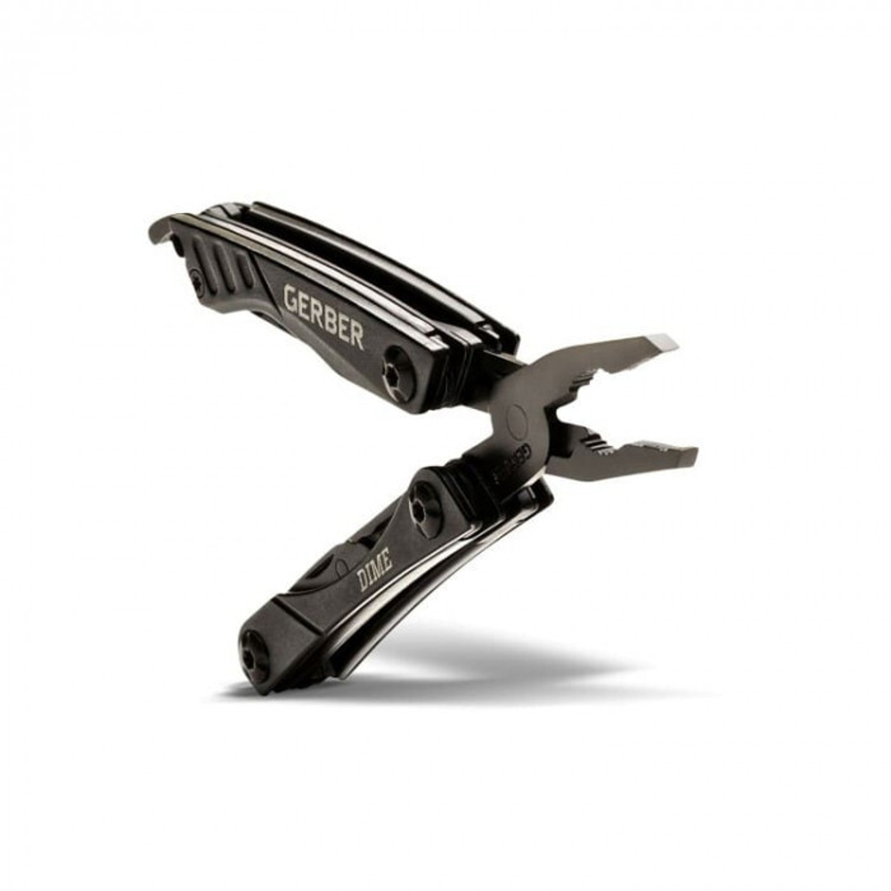 Мультитул Gerber Tactical Mini Multi-Tool Dime Black Box, черный, коробка, 30-000469