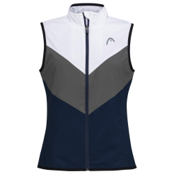 Женский теннисный жилет Head Club 22 Vest W - dark blue