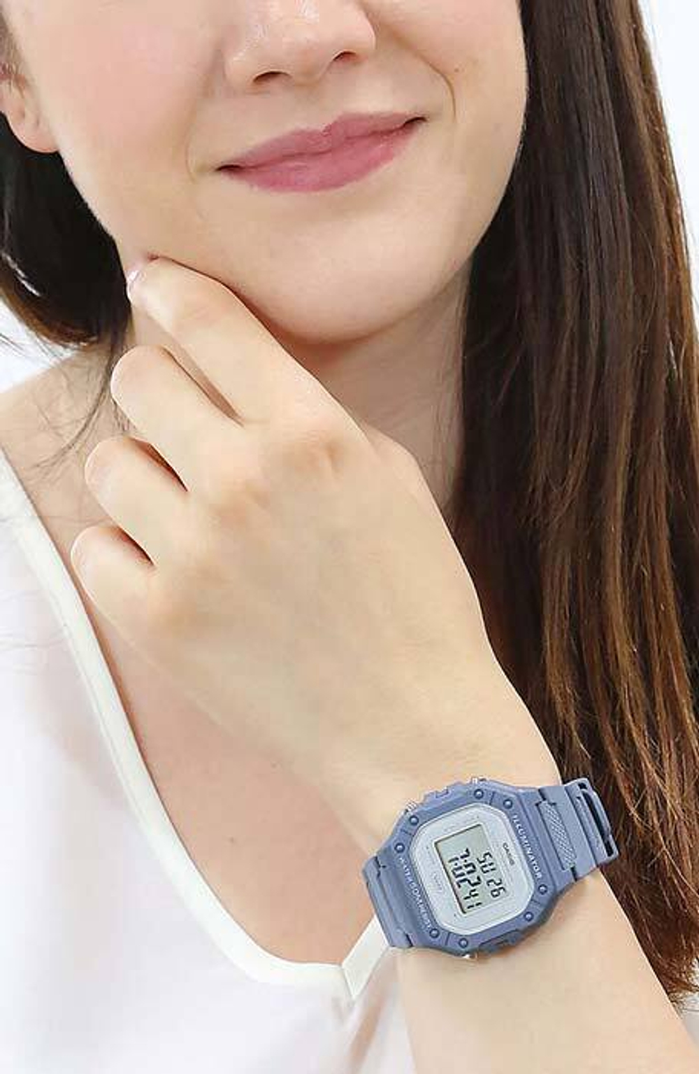 Часы CASIO W-218НC-2А