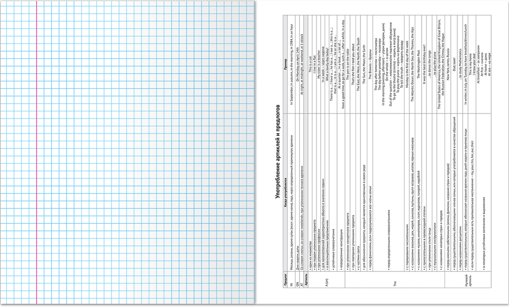 Тетрадь предметная 48 л., CLASSIC АНГЛИЙСКИЙ ЯЗЫК, клетка