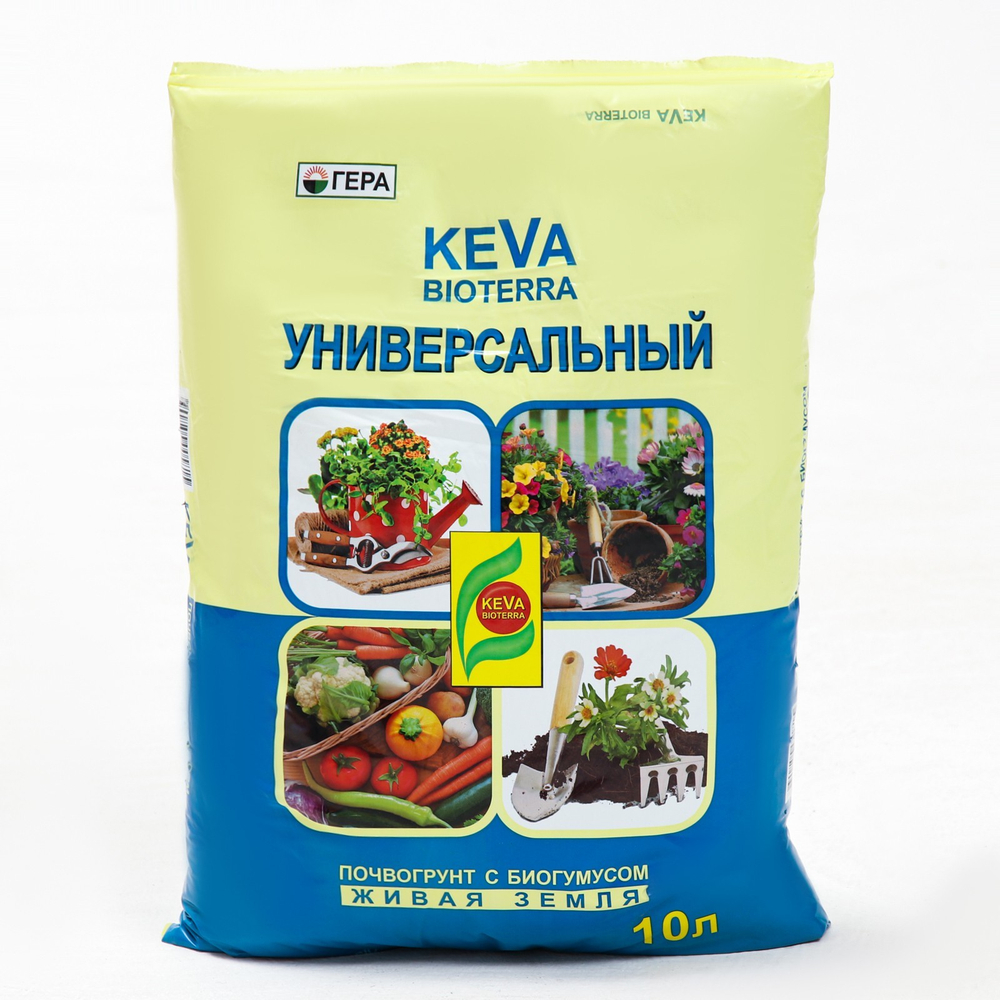 БИОпочвогрунт KEVA BIOTERRA Универсальный 10л