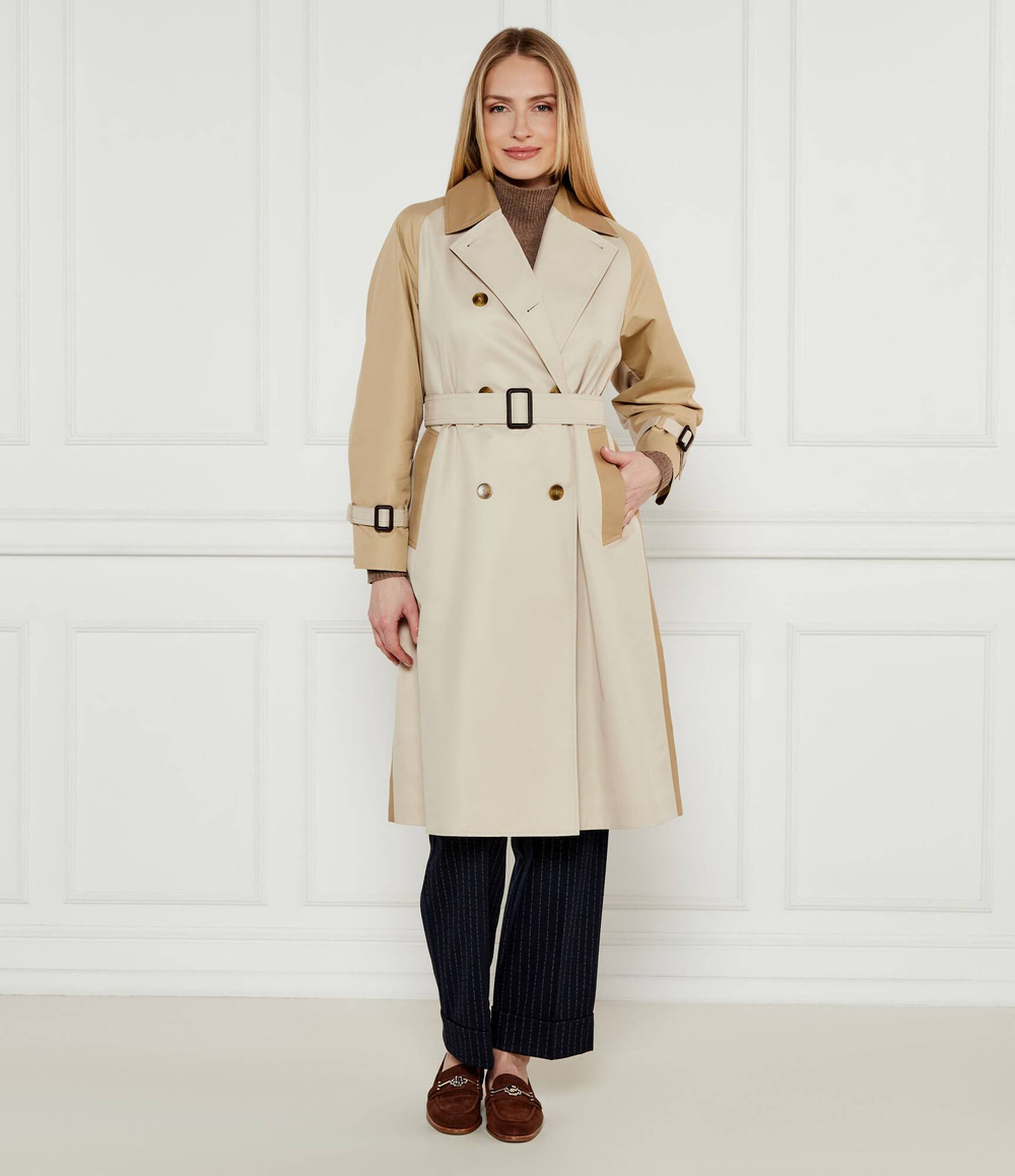 Двухсторонний тренч CANASTA Weekend MaxMara - бежевый(150210116)