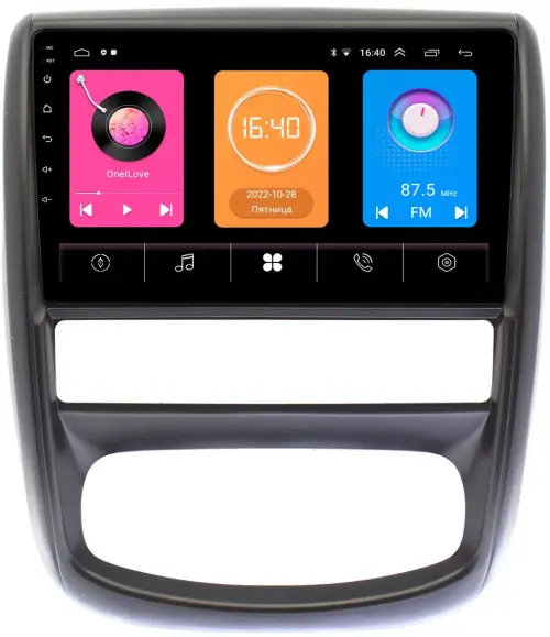 Магнитола для Renault Duster 2010-2015, Nissan Terrano 2014+ - GT9-9275 на Android 10
