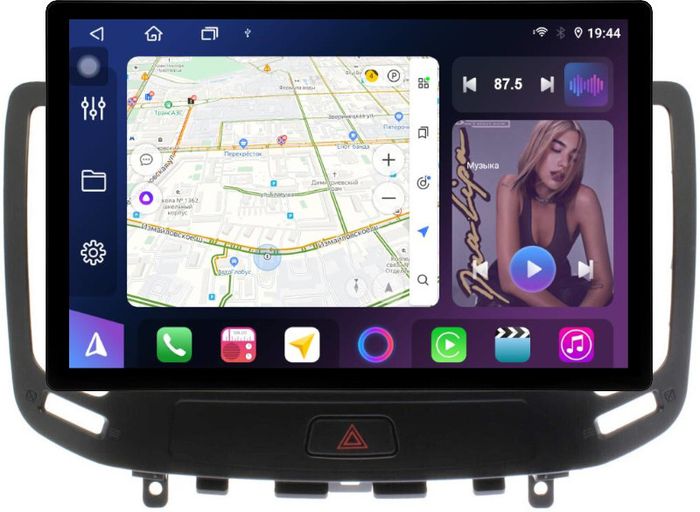 Магнитола для Infiniti G25, G35, G37 2006-2013 - FarCar GX877 монитор 13" 2K QLED на Android 13, Быстрая, CarPlay, 4G SIM-слот