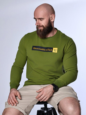 Лонгслив Abercrombie & Fitch ABL27