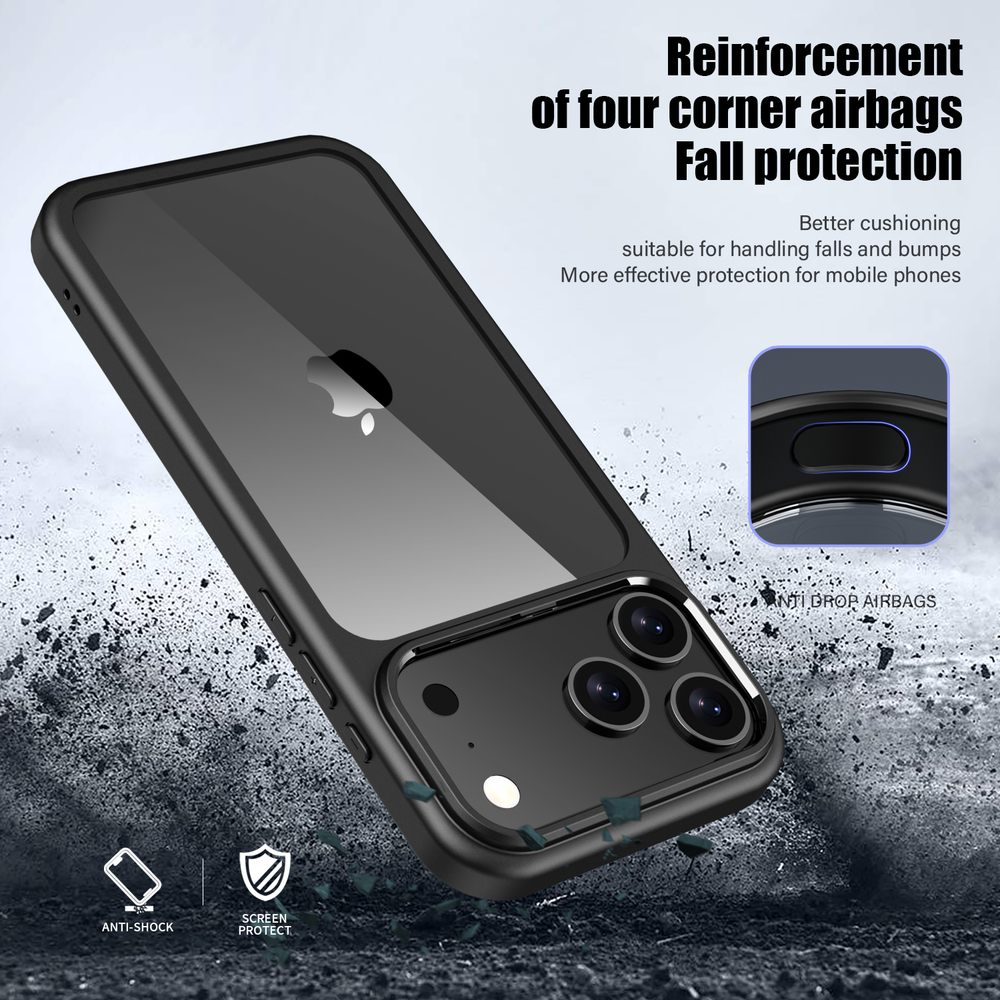 Прозрачный чехол Crystal Case для iPhone 17 Pro Max