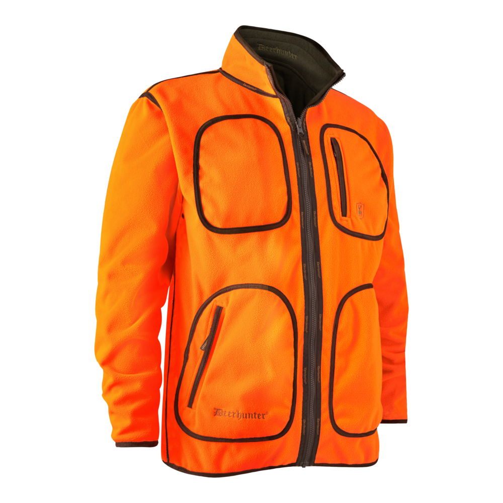 Куртка Deerhunter Gamekeeper Reversible Fleece-350 (371/669 Graphite Green/Orange)