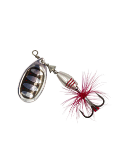 Блесна вращающаяся Savage Gear Rotex Spinner №3 цвет 01 Dirty Silver вес 8 г для ловли окуня, голавля, язя, жереха и щуки