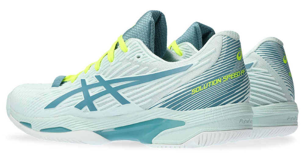Женские Кроссовки теннисные Asics Solution Speed FF 2 - Мятный