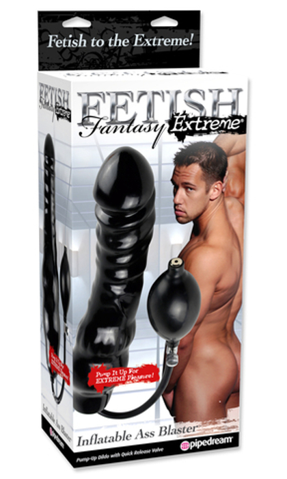 Фаллоимитатор Inflatable Ass Blaster увеличивающийся в размере