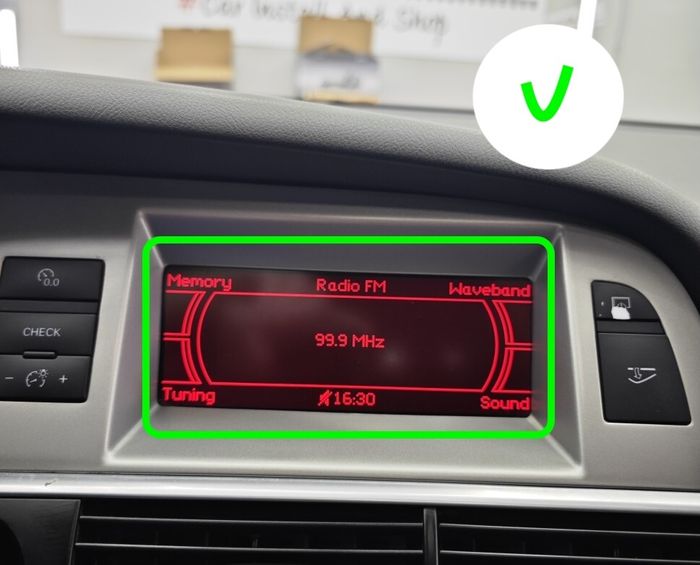 Магнитола для Audi A6 2004-2008 (монохром) - RDL-8803M монитор 8.8" Android 11, Быстрая, CarPlay, 4G SIM-слот