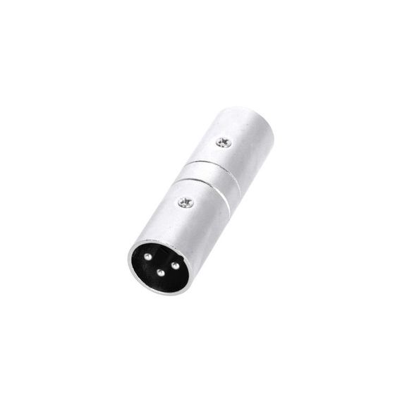 Adam Hall K4AXM3XM3 - адаптер XLR (M) - XLR (M), серебристый