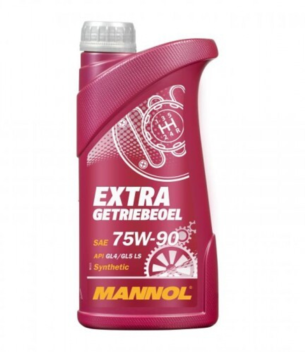 MANNOL 8103 Extra Getriebeoel 75W-90 GL-4/GL-5/LS синт Масло трансмиссионное, 1л
