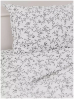 YERRNA КБП Белый с рисунком Под 150*200/нав 50*70 Перкаль
